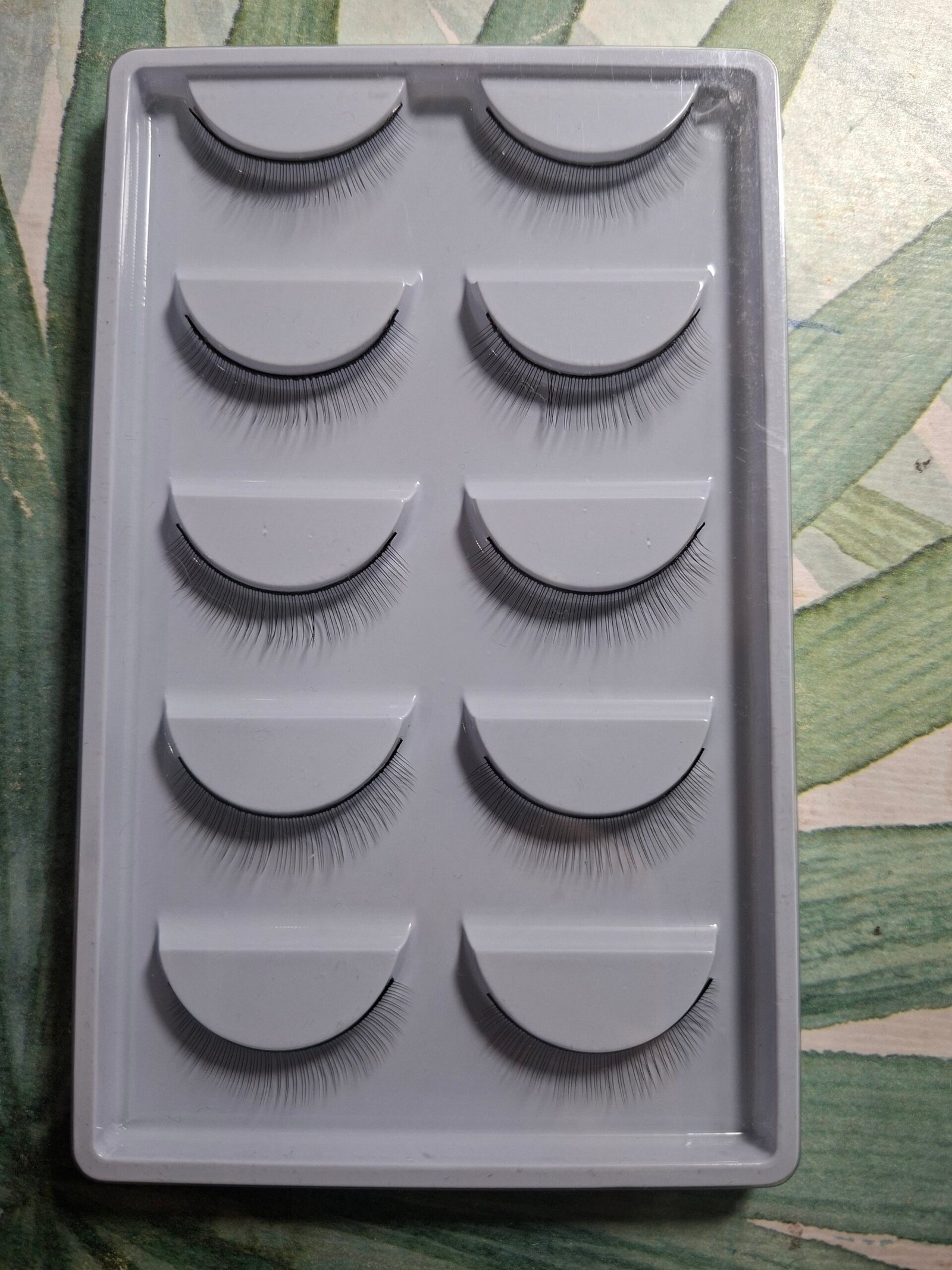 Pestañas de práctica blister de 5 pares