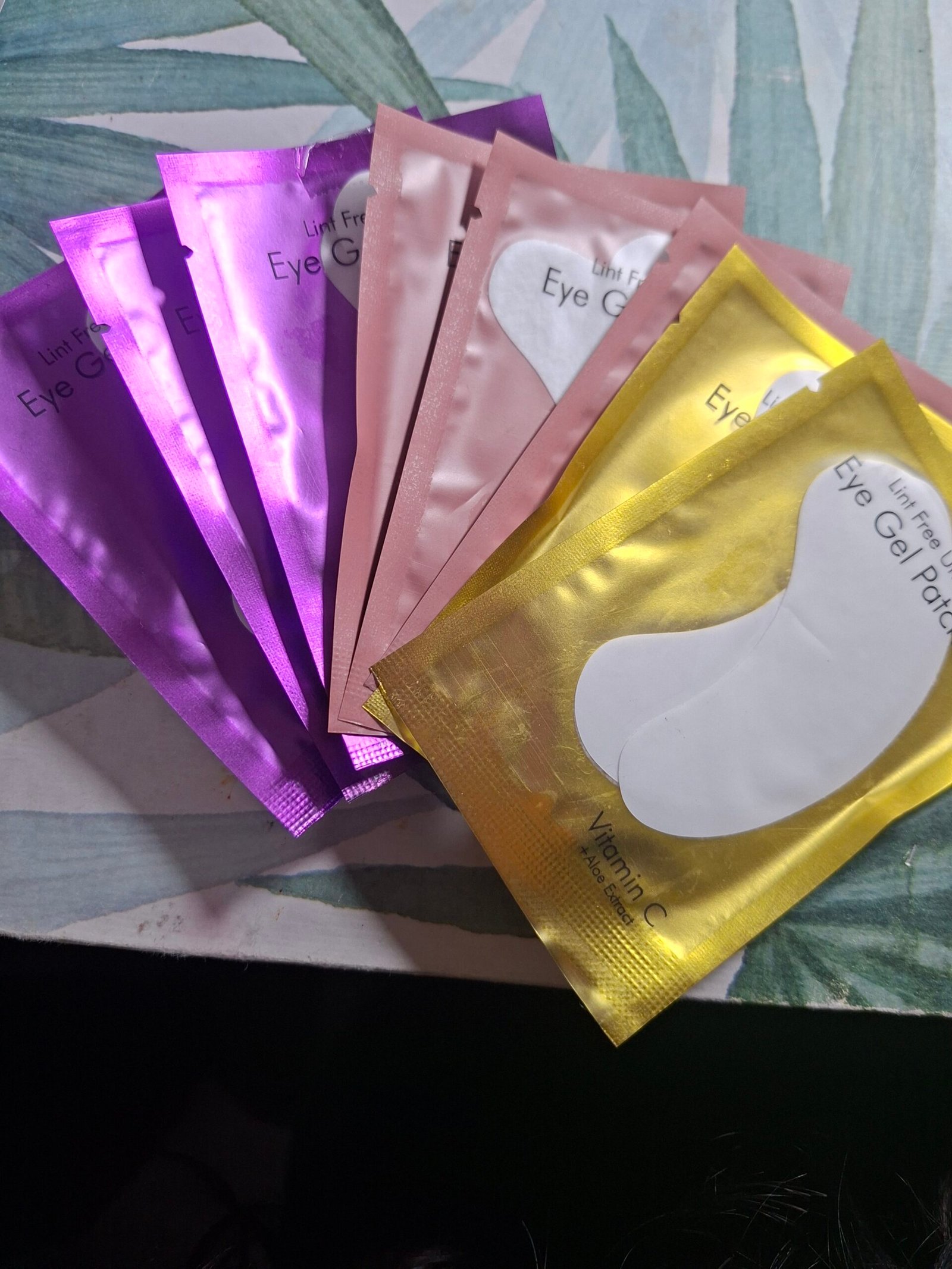 Parches con gel y vitamina C