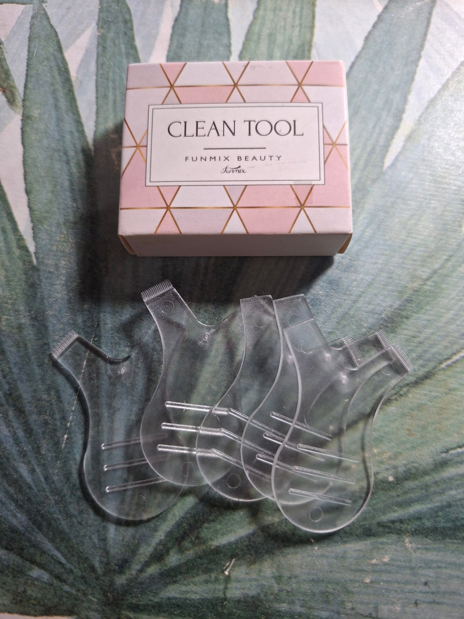 Peines para pestañas lifting transparentes