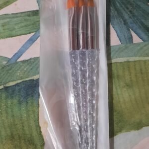 Set de 3 pinceles para gel