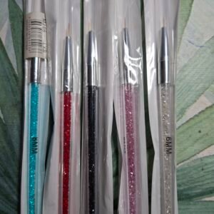 Pinceles liner con brillo
