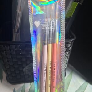 Set de 3 pinceles liners zeta zma