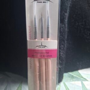 Set de 3 pinceles liner paris night