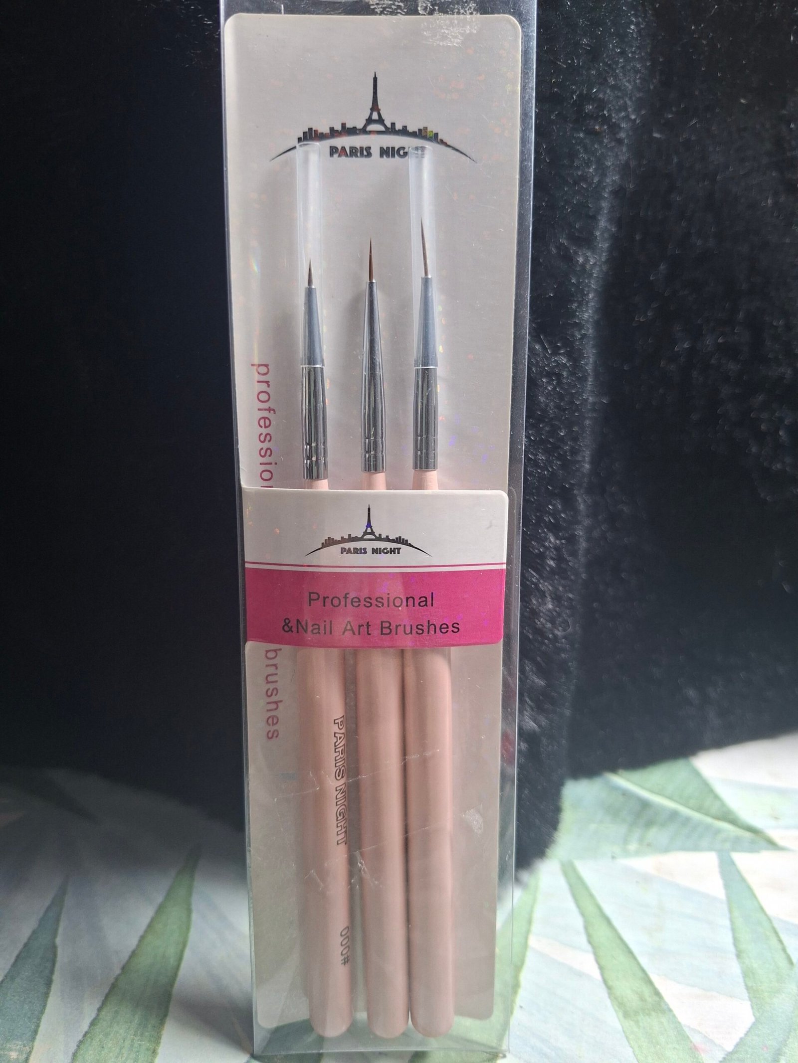 Set de 3 pinceles liner paris night