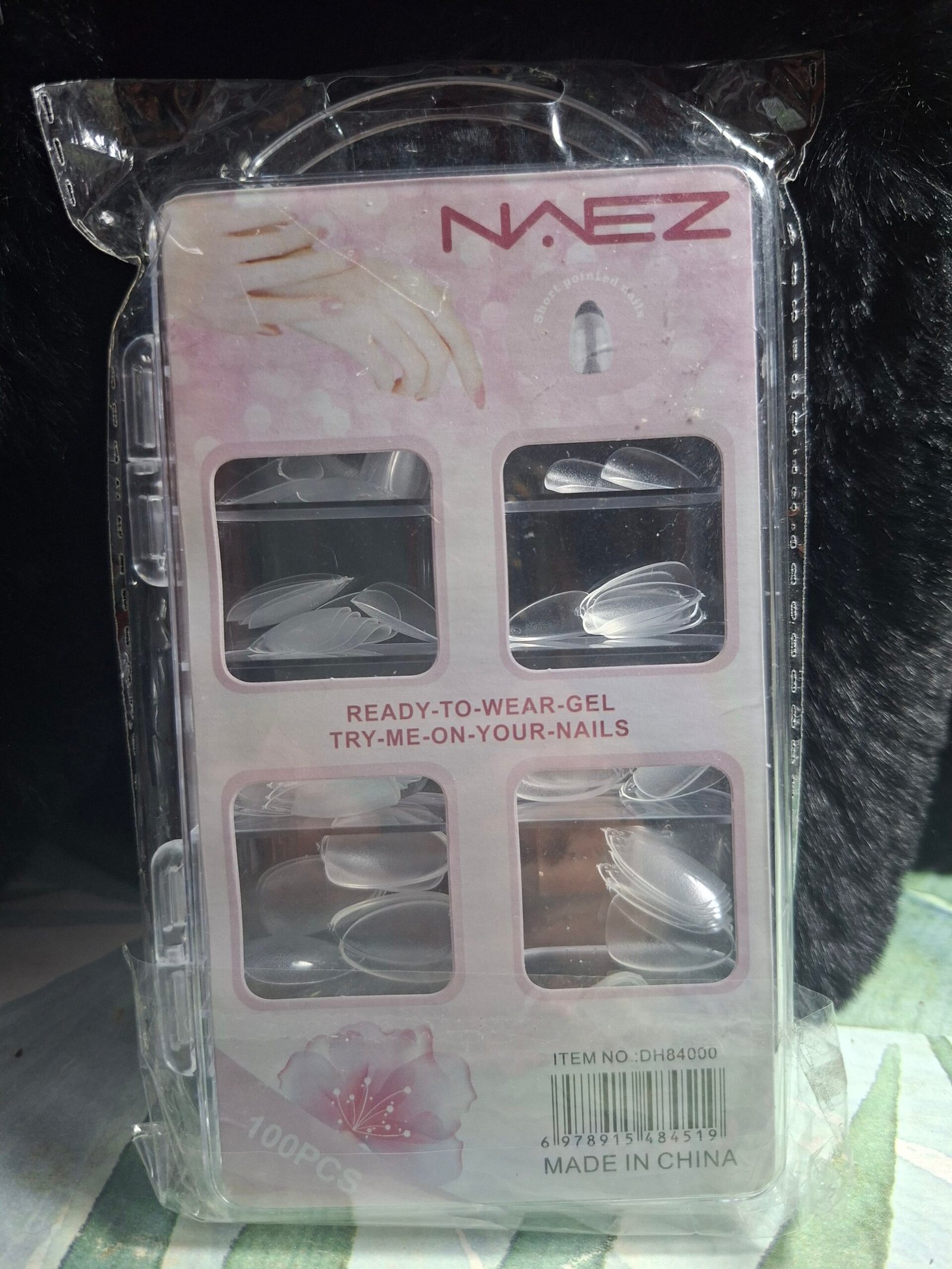 Tips de uñas naez almendras 100u