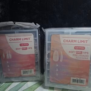 Tips de uñas charm limit almendra 120u