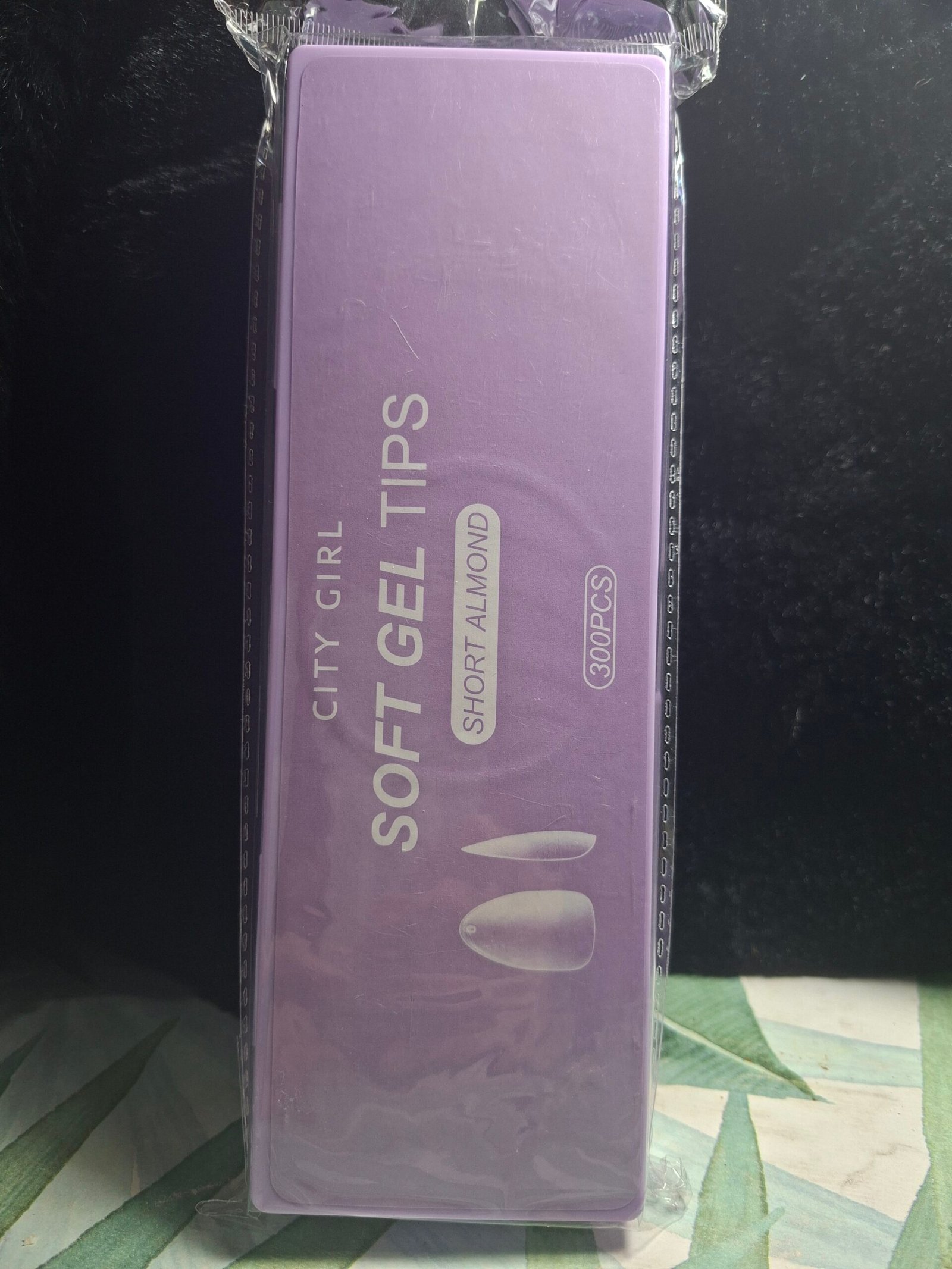Soft gel tips almendras 300u city girl