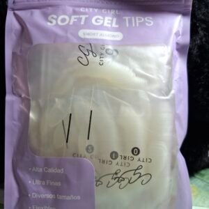 Spft gel tips city girl almendra corta 600u