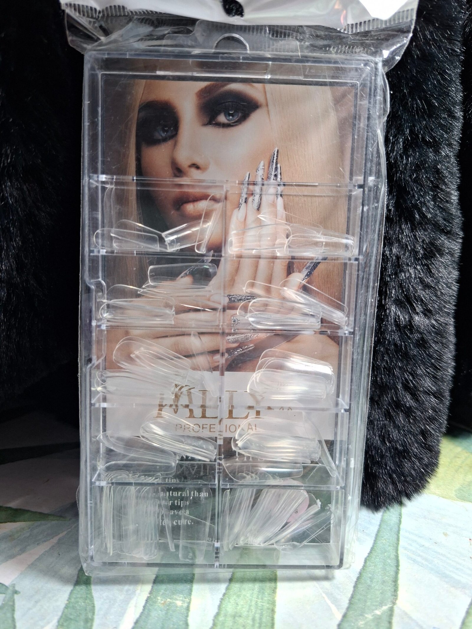 Soft gel tips cuadradas mely 100u