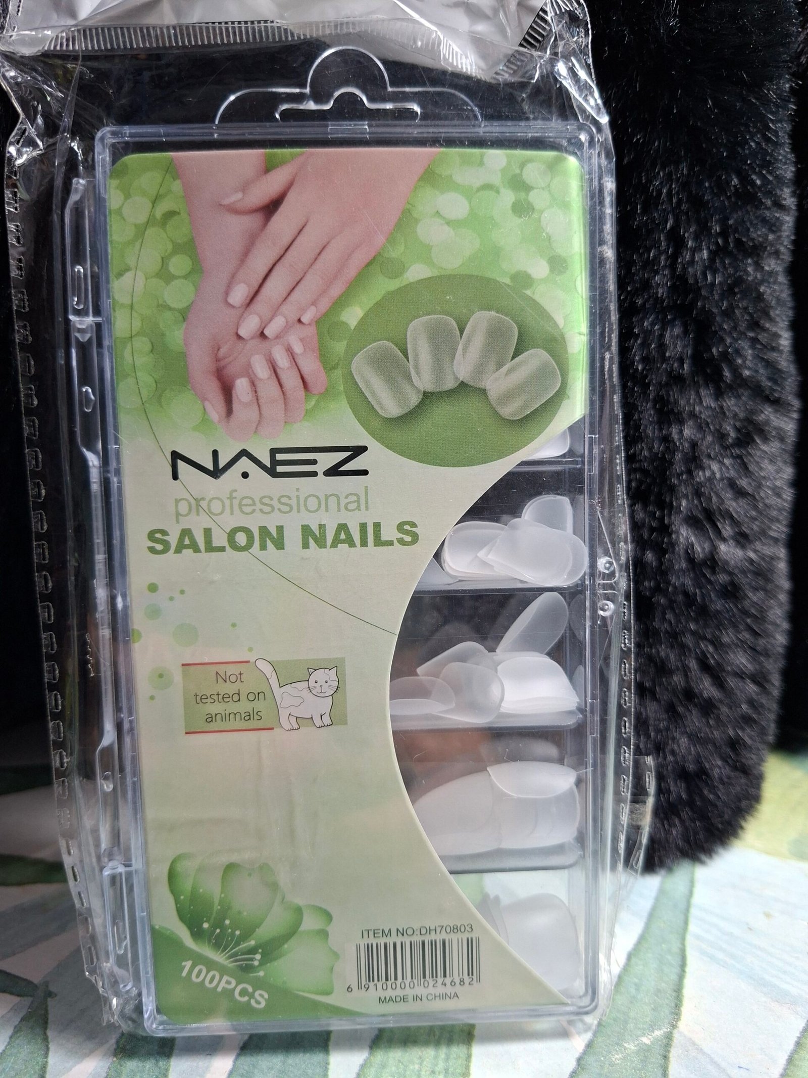 Soft gel tips cuadradas naez 100u
