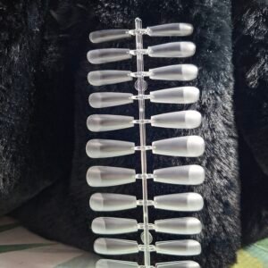 Soft gel coffin larga tira de 24u