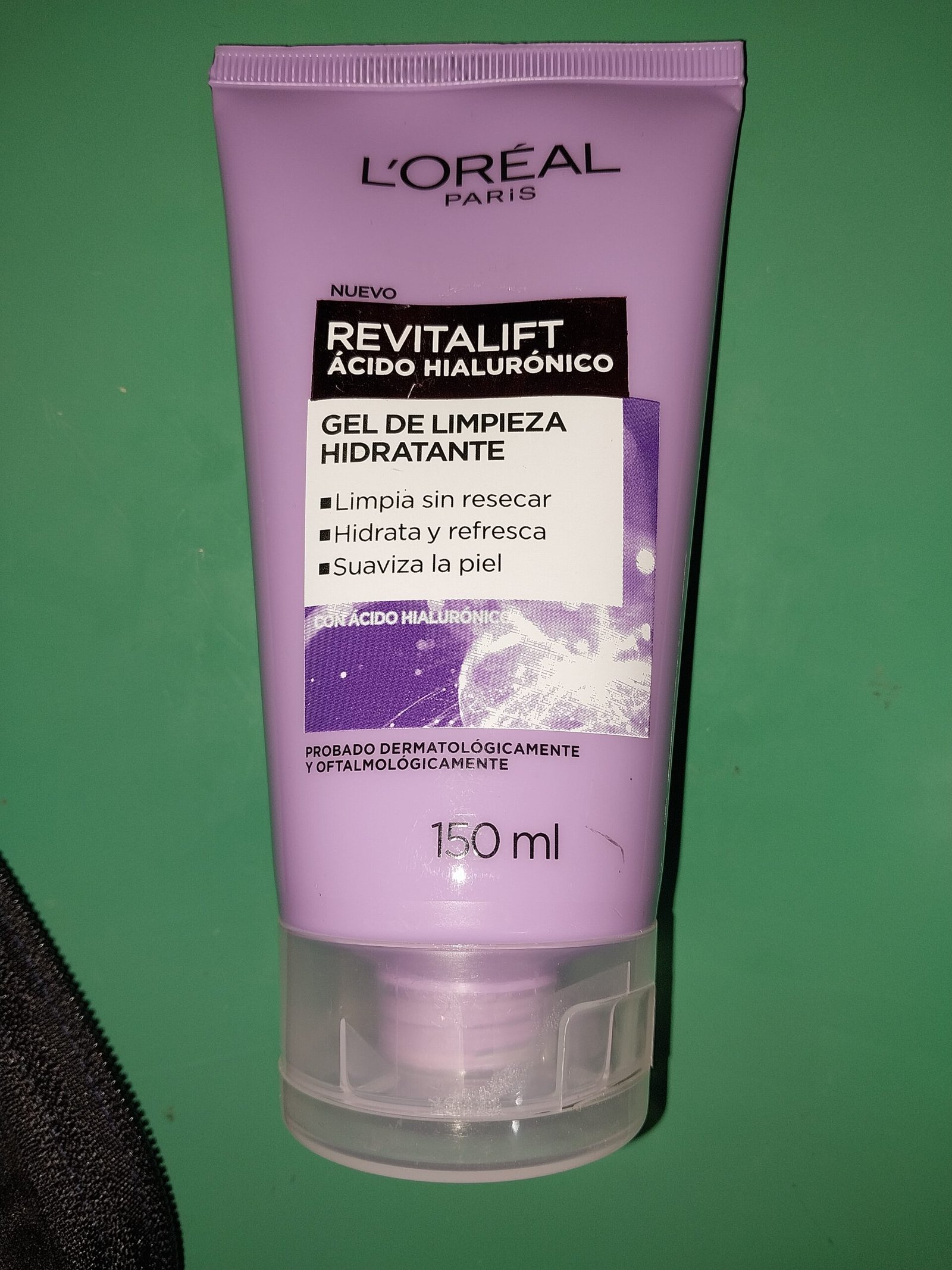 Gel de limpieza hidratante l'oreal paris ácido hialurónico