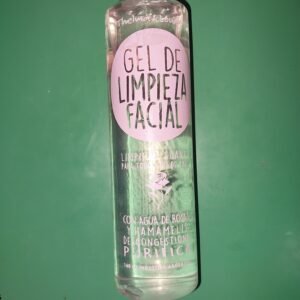 Gel de limpieza facial con agua de rosas 160ml