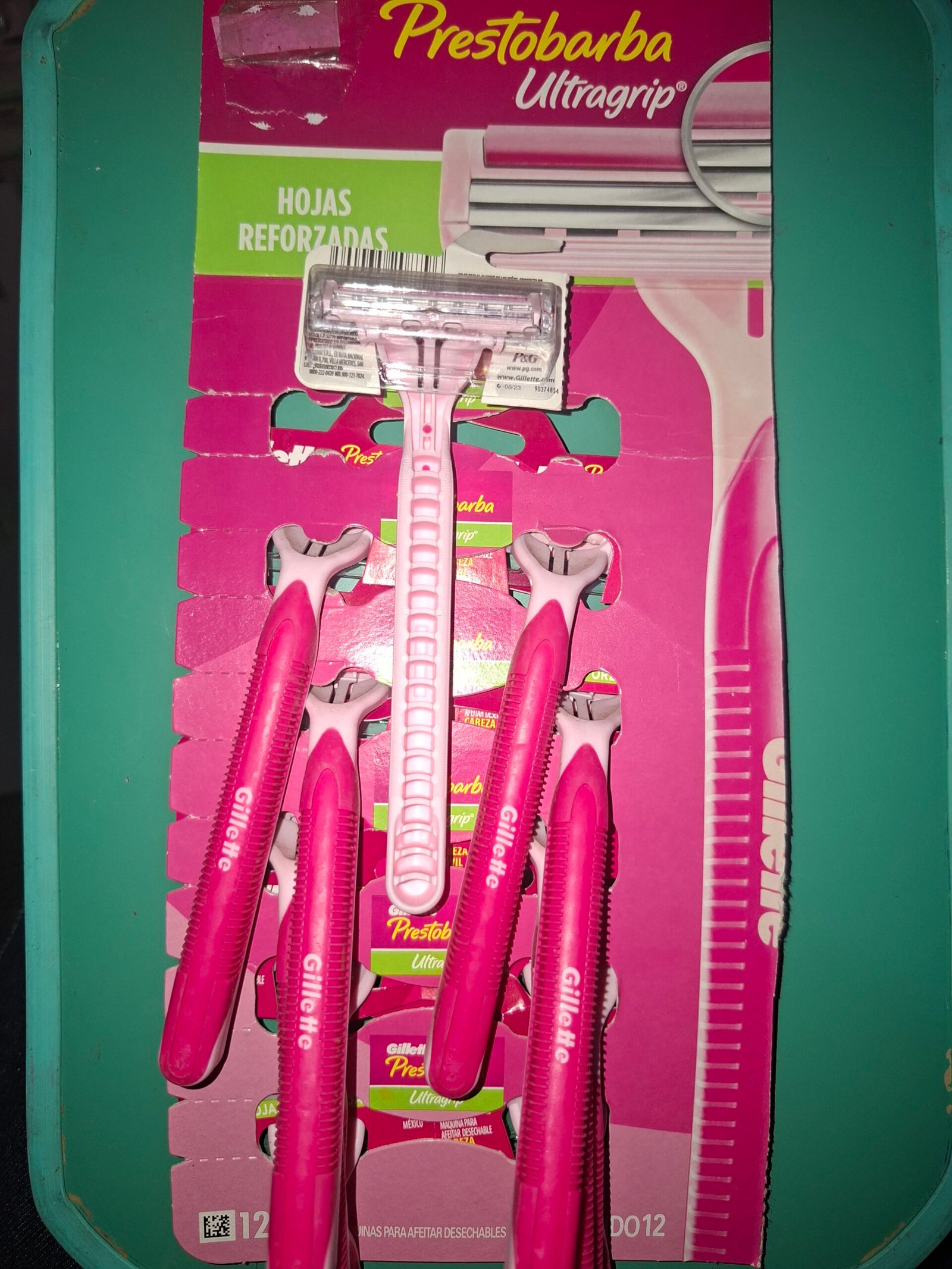 Maquina de afeitar gillette prestobqrba ultragrip