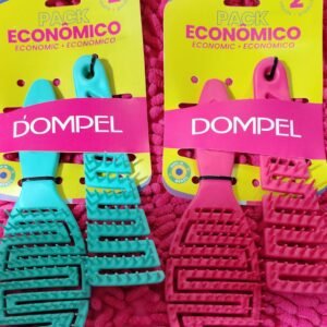 Pack 2 cepillos flexibles dompel