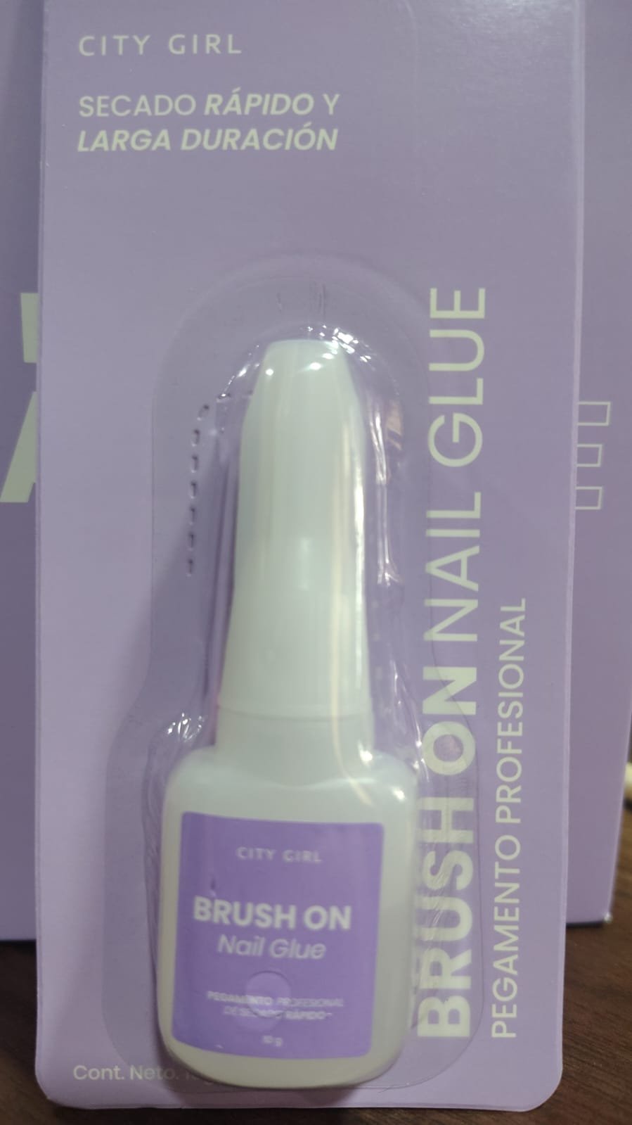 Pegamento de uñas city girl