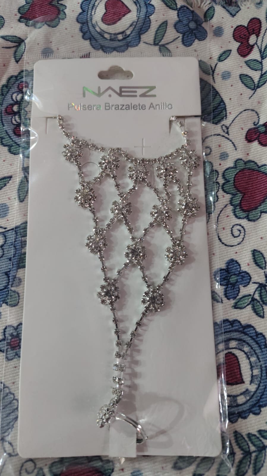 Pulseras brazalete anillo mariposa