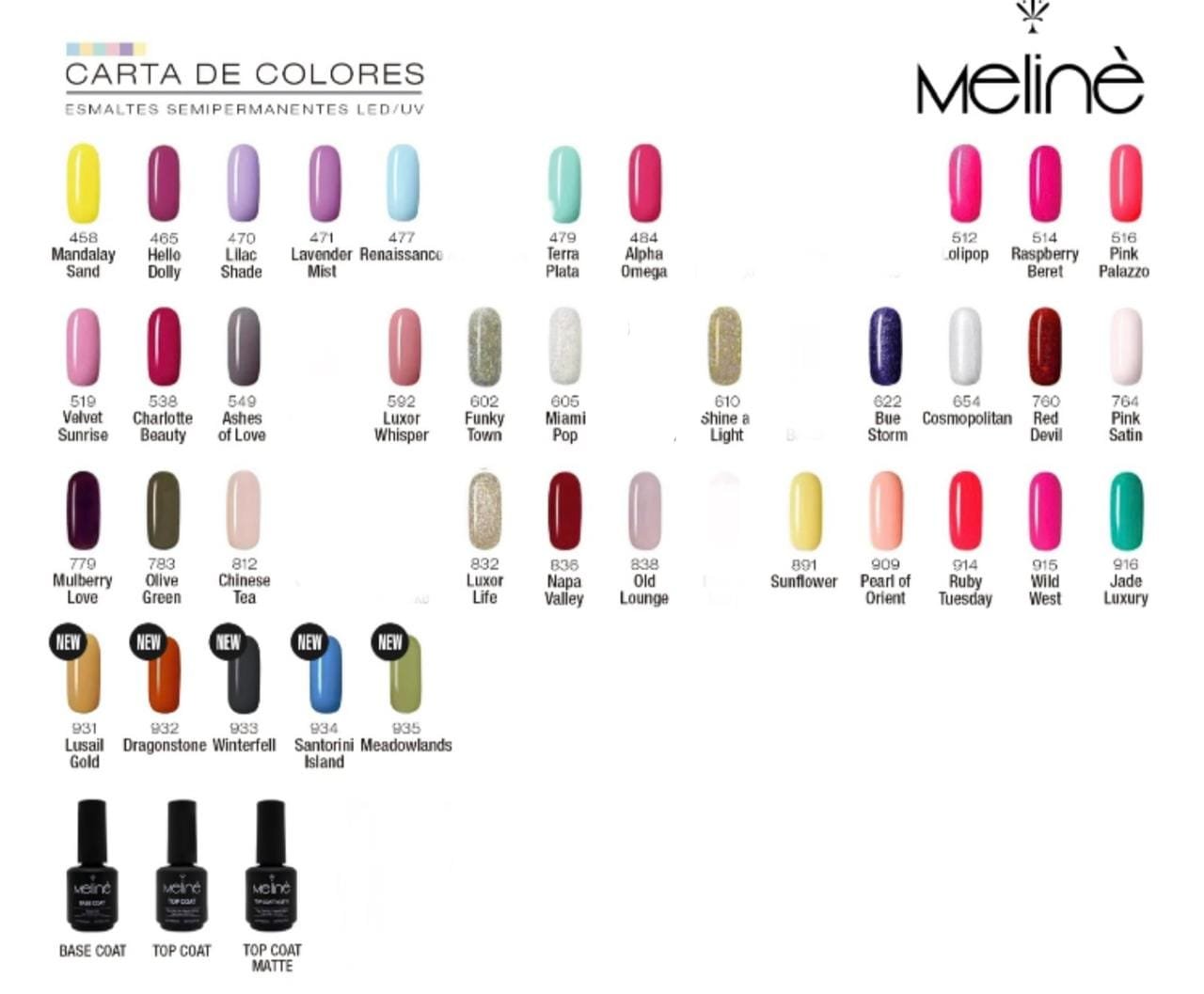 Esmaltes a color meliné 15ml - Imagen 7