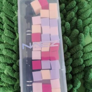 Kit de esponjitas con pinza para uñas