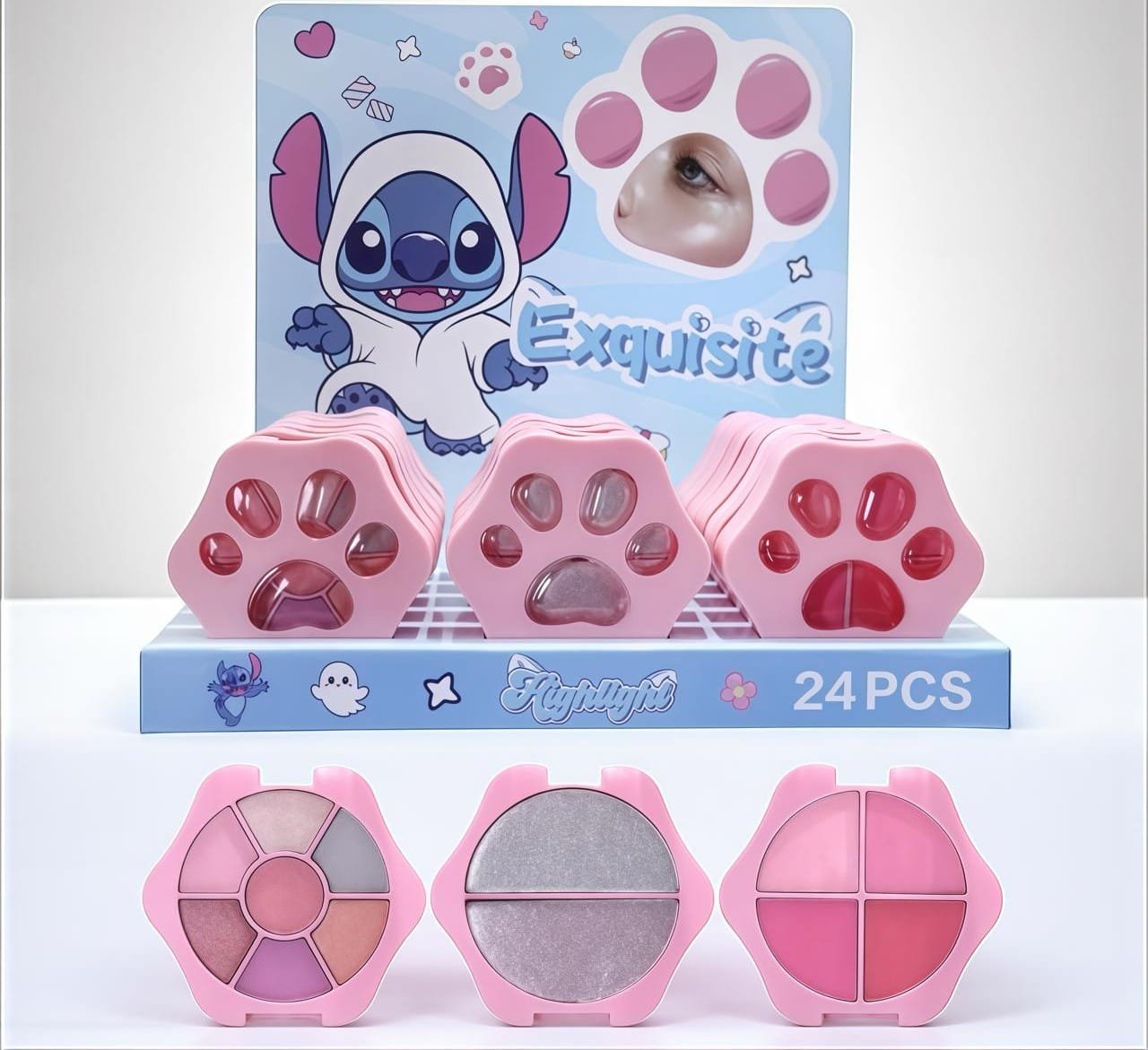 Sombras patitas rosa