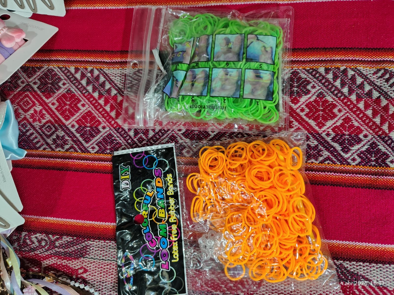 Gomitas para armar pulseras