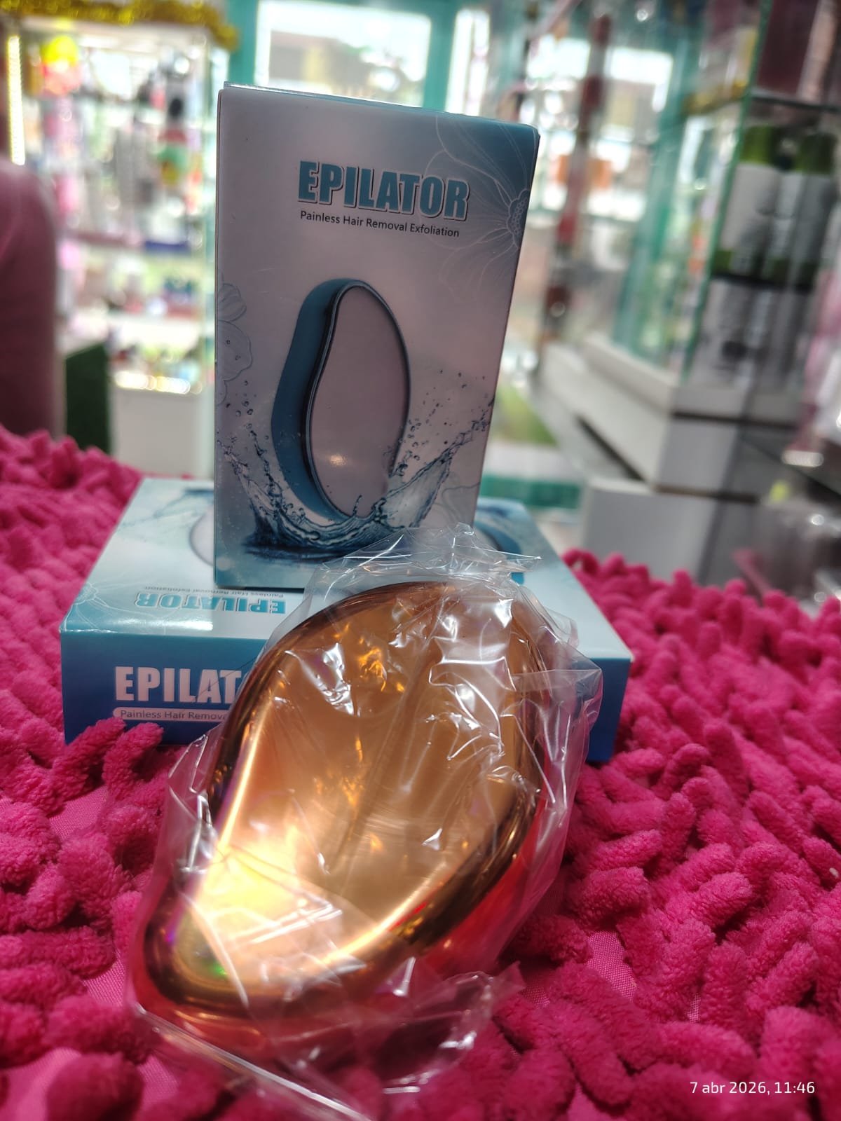 Piedra Depiladora De Cristal Removedor De Vello Sin Dolor Epilator - Imagen 3