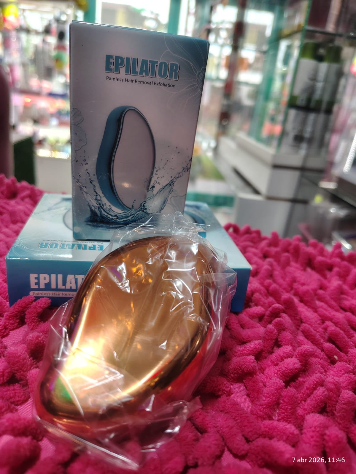 Piedra Depiladora De Cristal Removedor De Vello Sin Dolor Epilator - Imagen 2