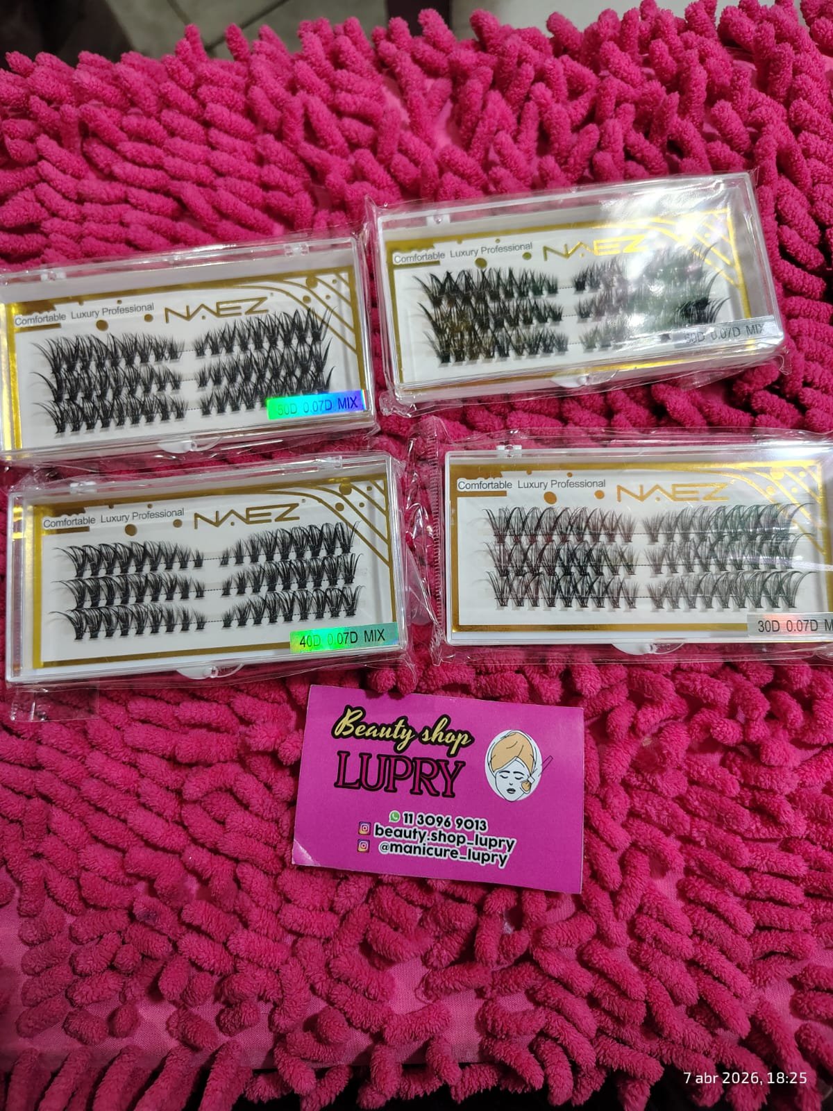 Pestañas Naez 0.07D Mix
