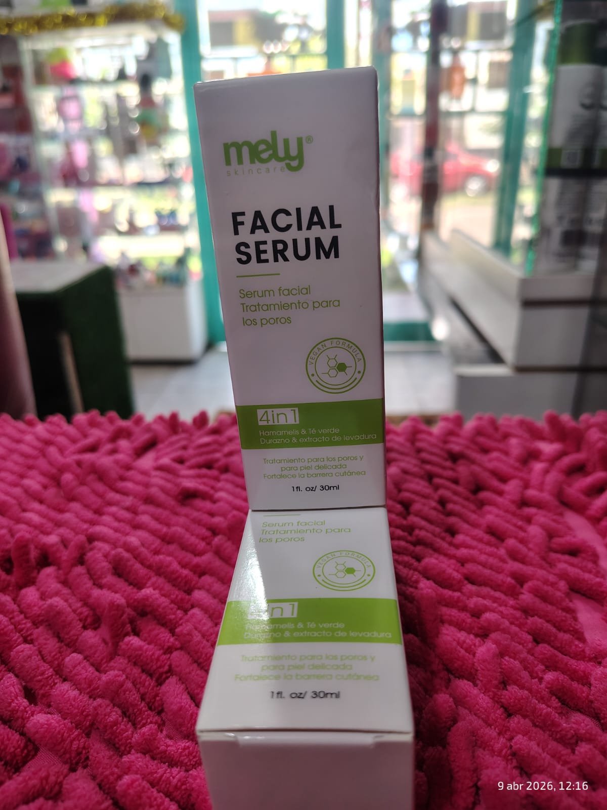 Serum facial para poros mely