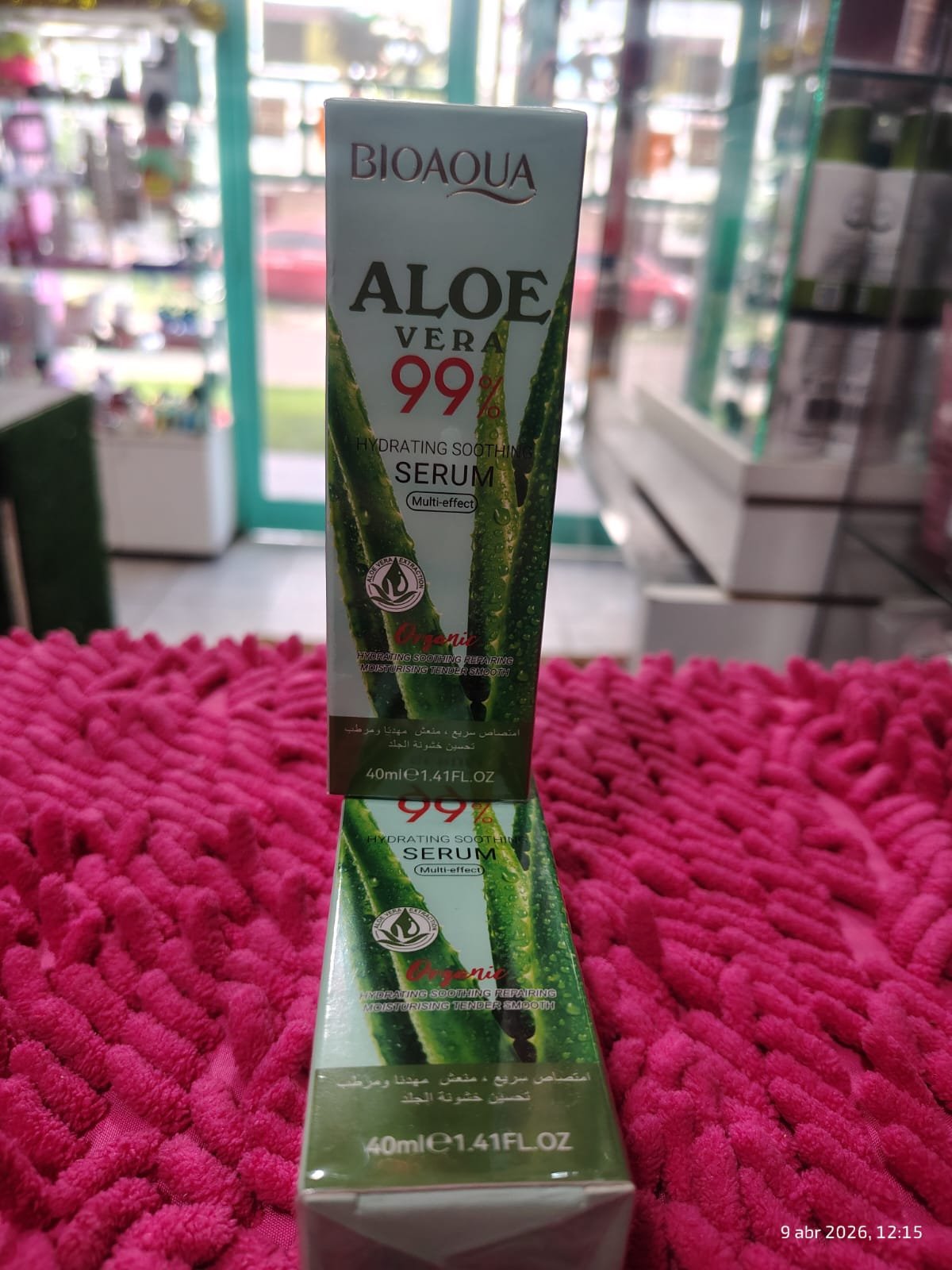 Serum hidratante multi efecto con oloe vera bioaqua 40 ML - Imagen 2