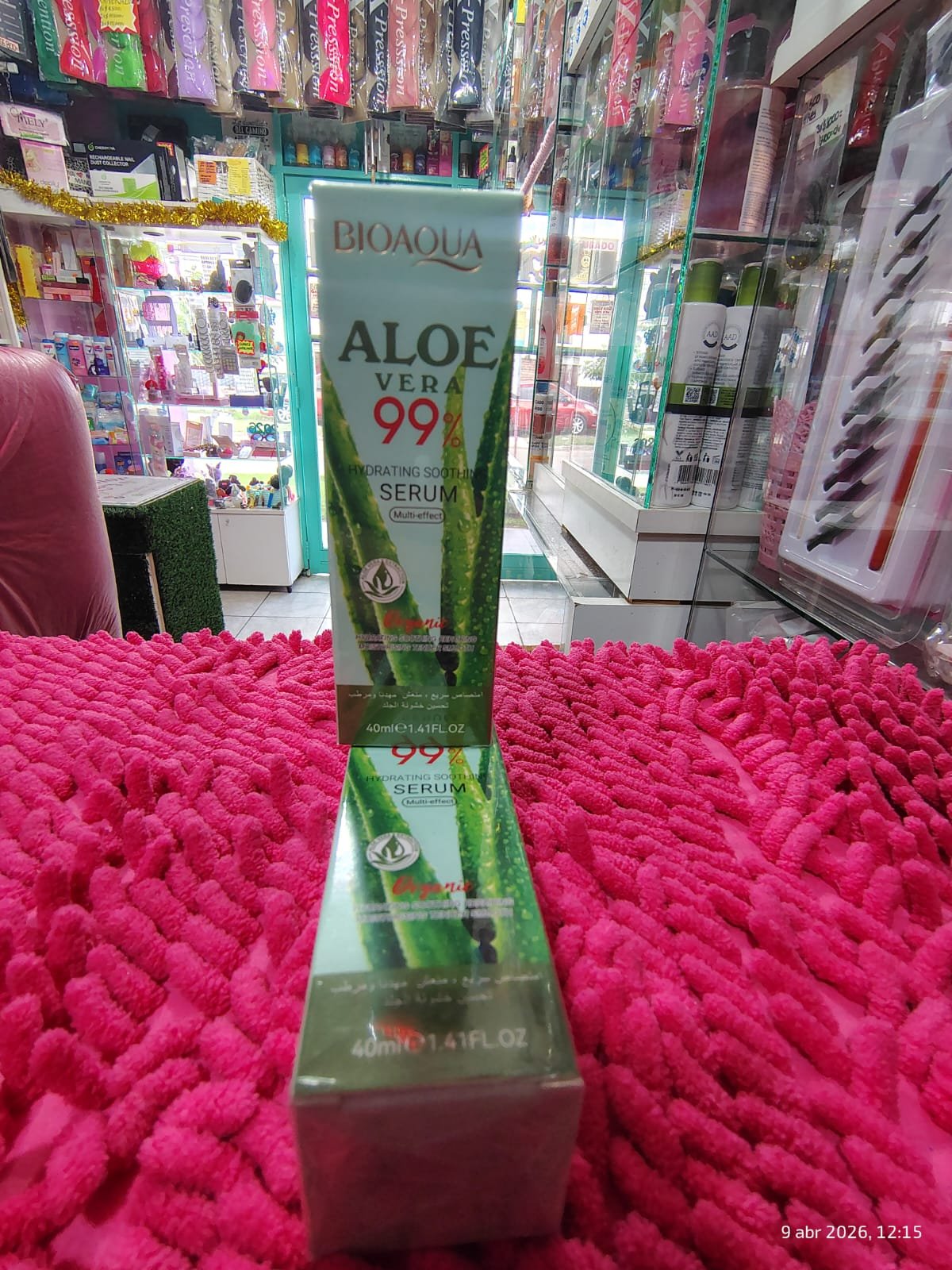 Serum hidratante multi efecto con oloe vera bioaqua 40 ML