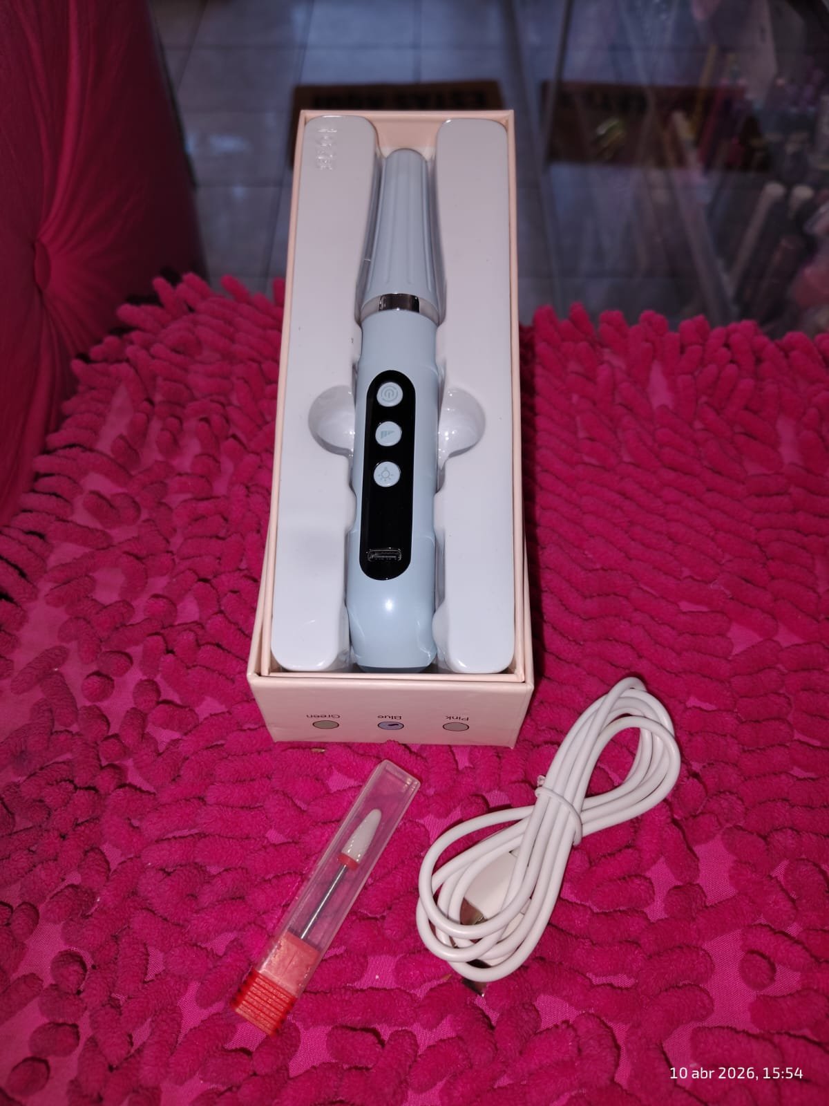 Torno inalámbrico con cable USB + fresa