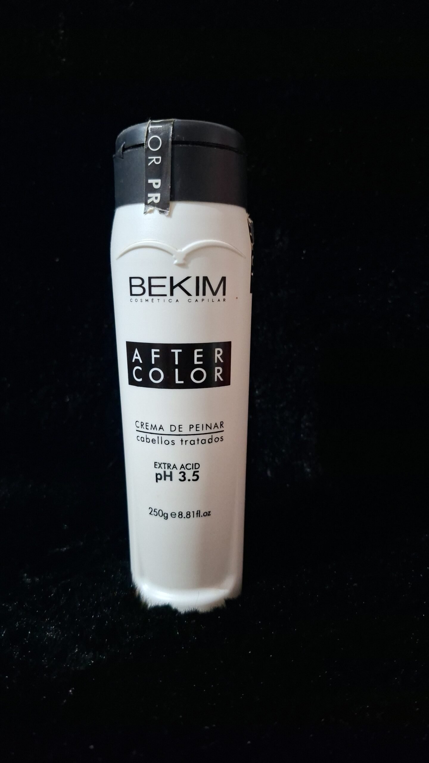 Crema de peinar after color para cabellos teñidos extra ácido ph 3.5 bekim 250gr