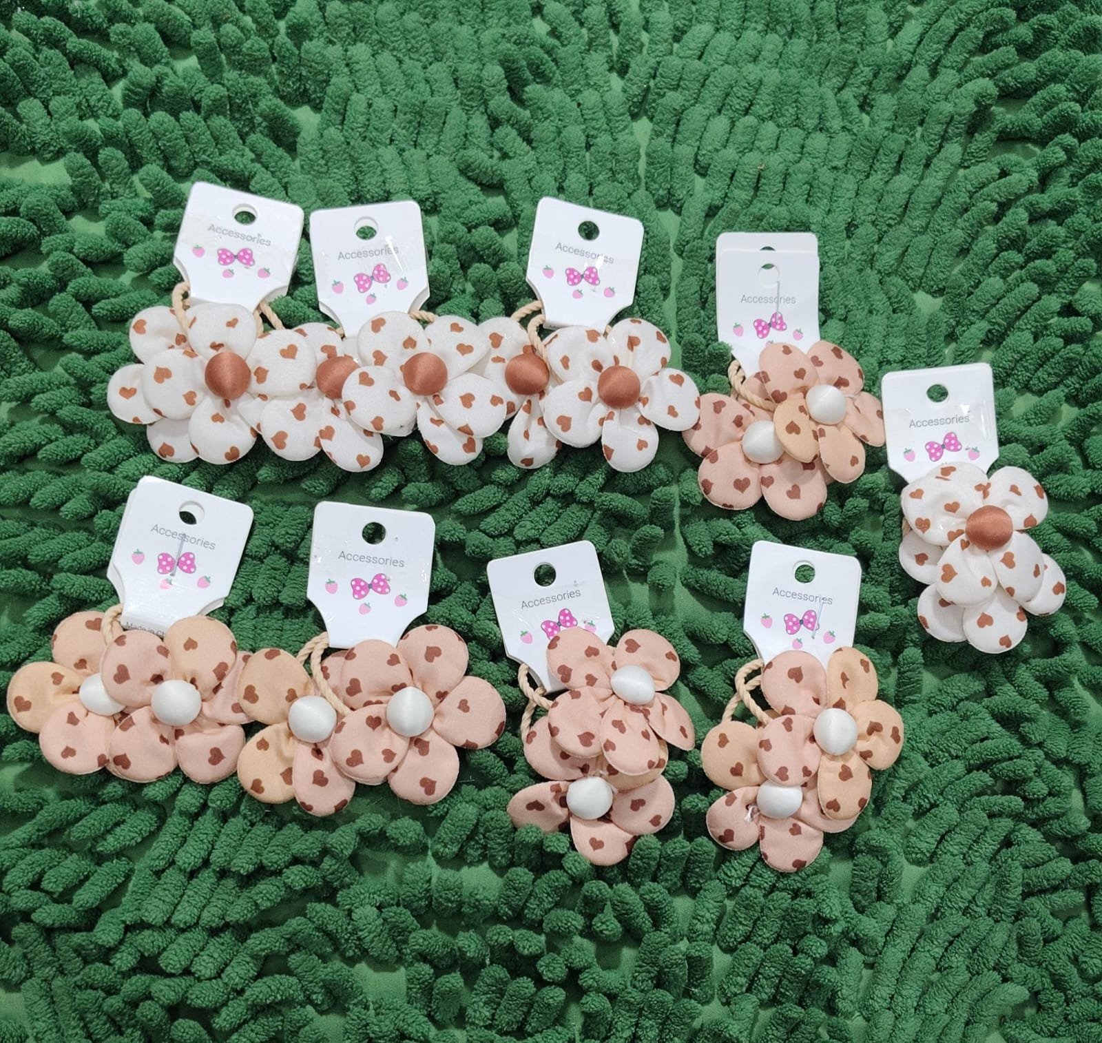 Par de colitas flor