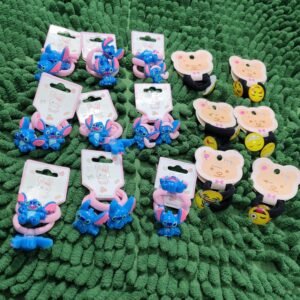 Par de colitas stich o emoji