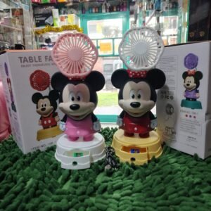 Ventilador con sacapuntas minnie y mickey