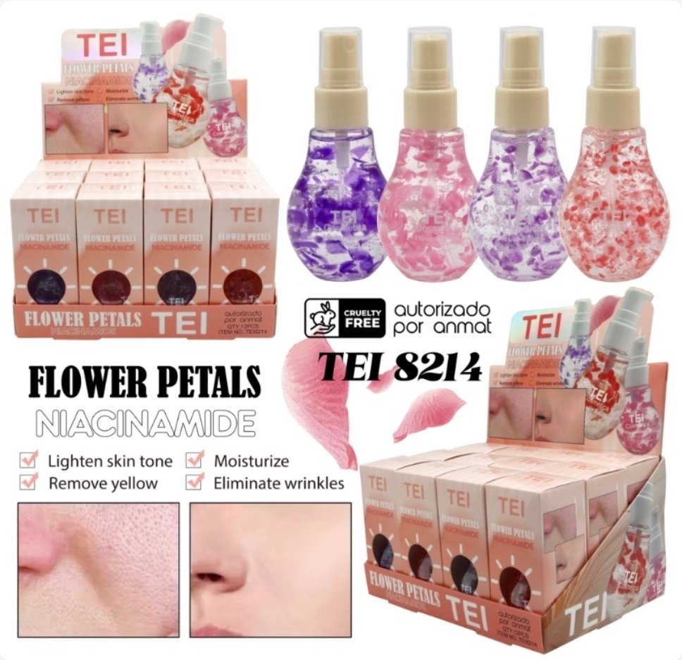 Agua de rosas con niacinamida - Imagen 2