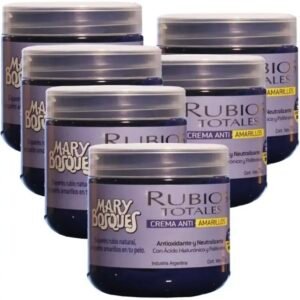 Rubios Totales Mary Bosques - Antiamarillos - Pote X 200 Gr