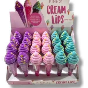 Gloss Labial Forma De Helado Pink 21