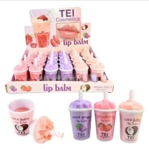 Balsamo Hidratante Para Labios Lip Balm Forma De Bebida