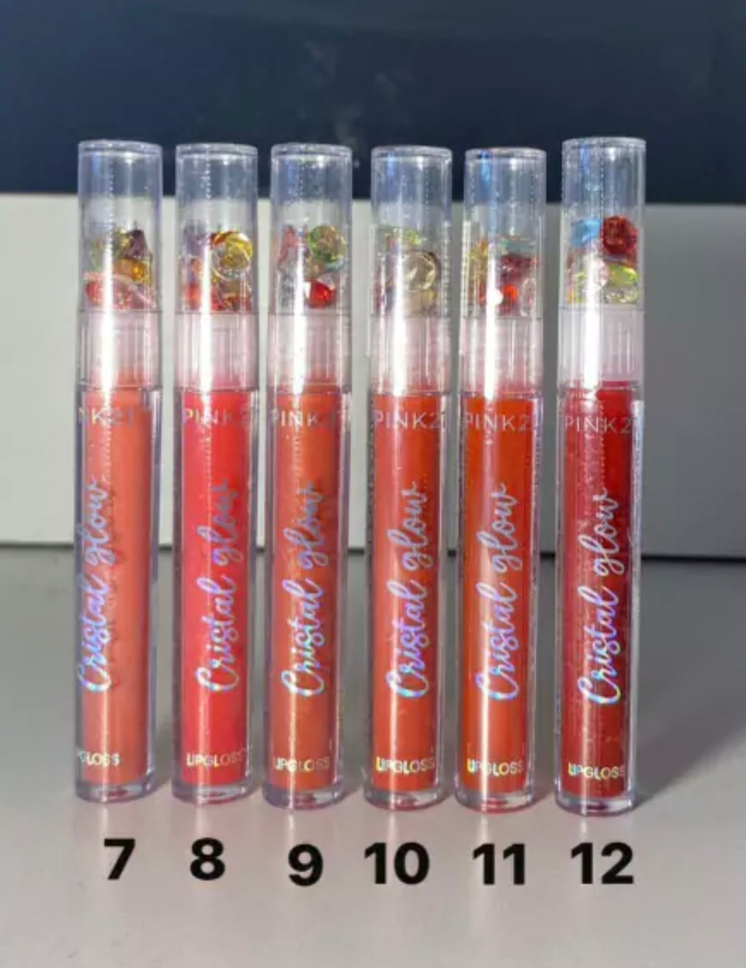 Gloss labial cristal glow pink 21