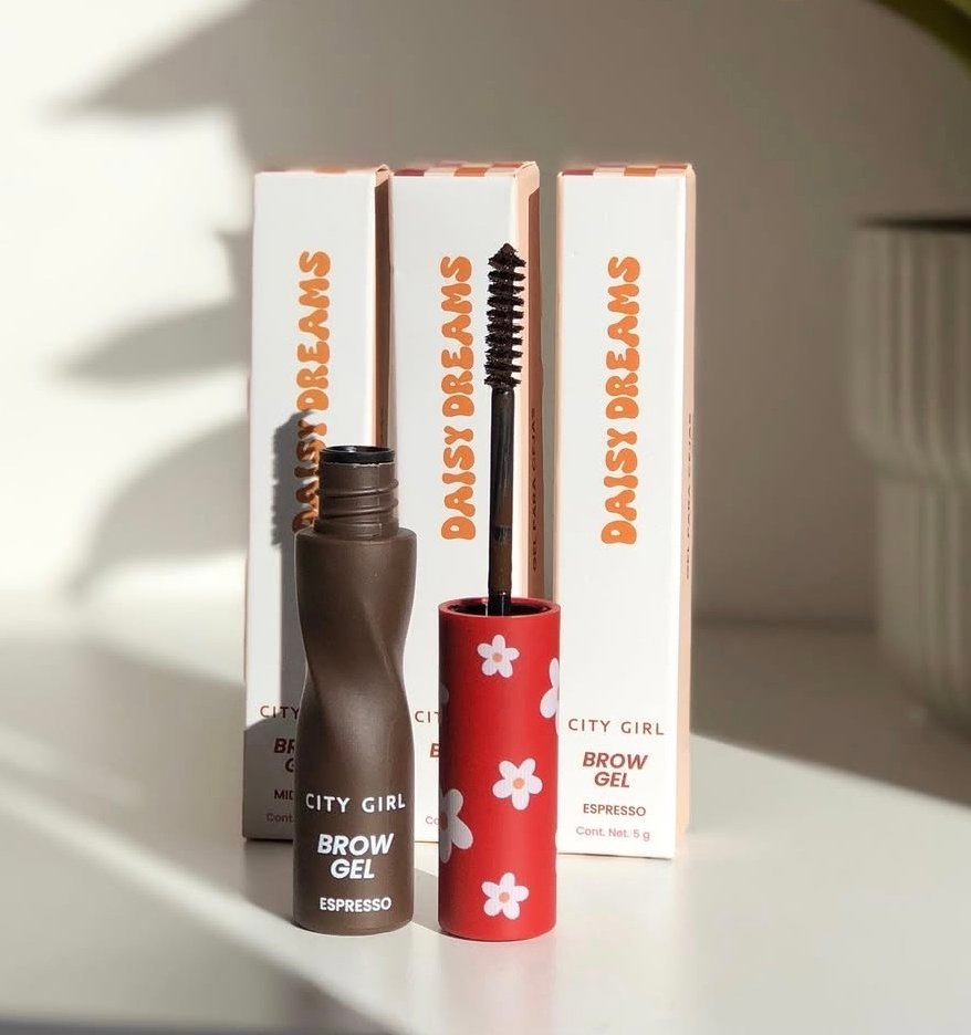 Gel para cejas con pigmento marrón city girl
