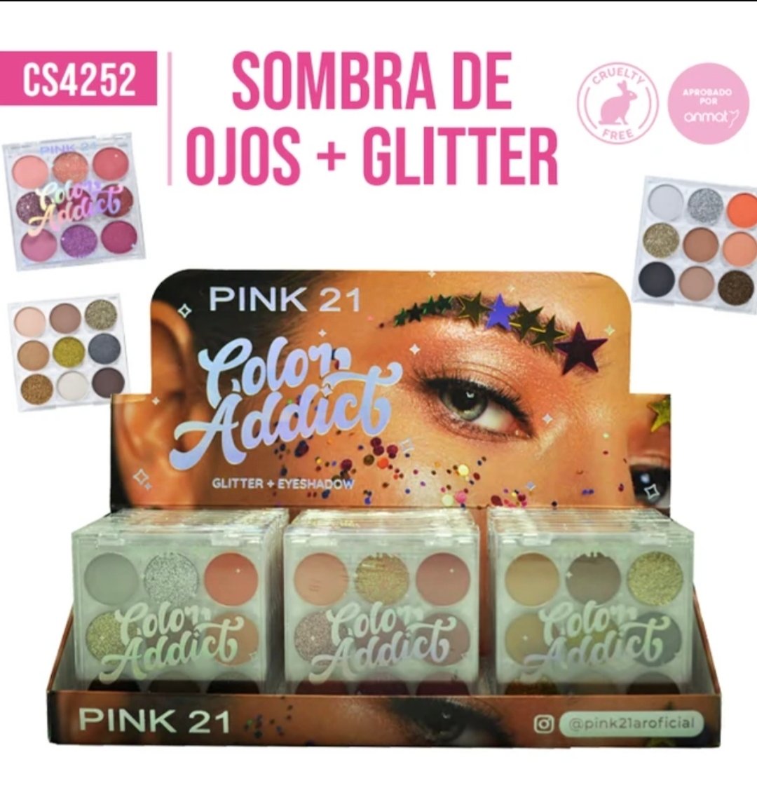 Sombra Color addict pink 21