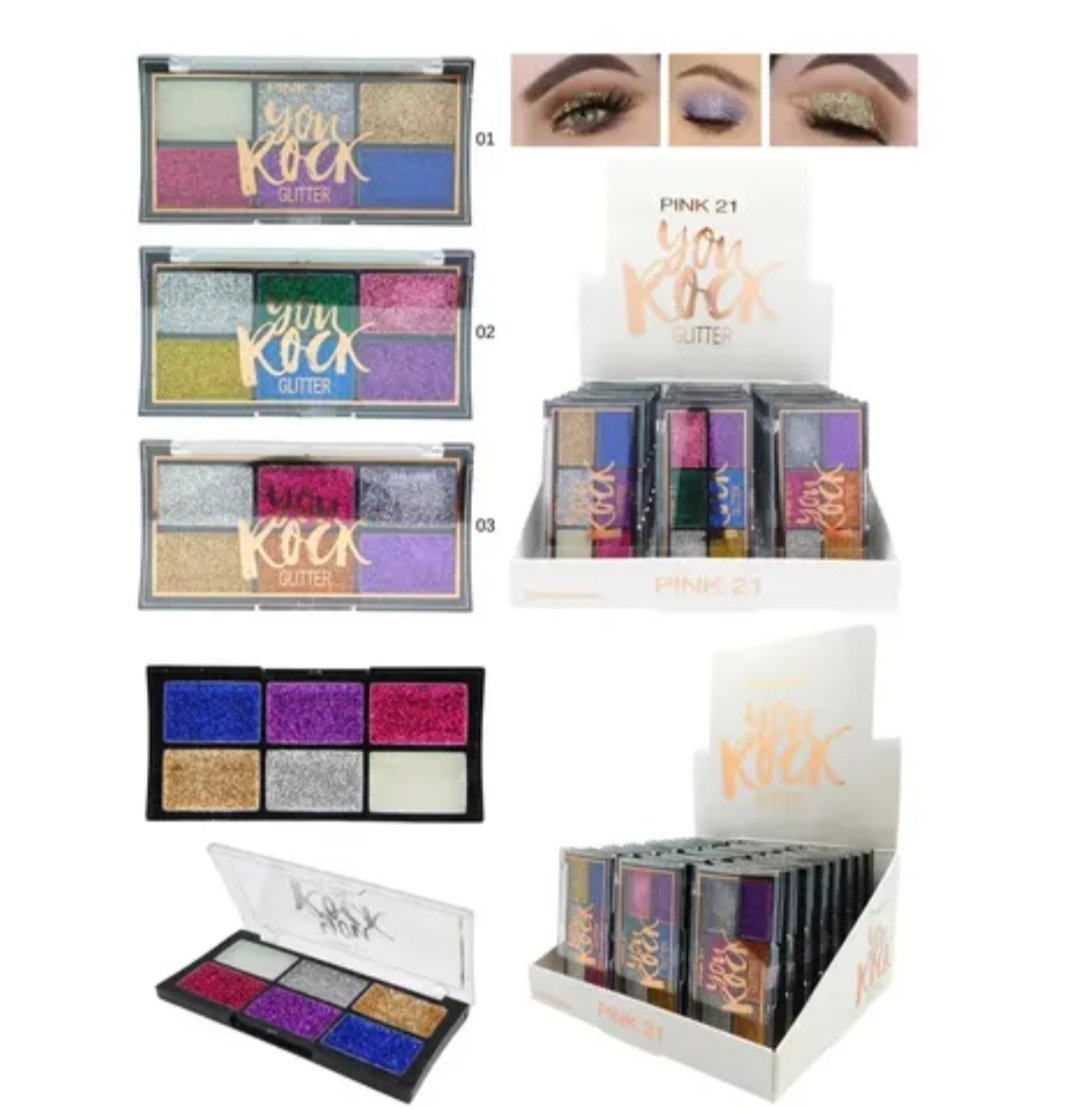 Sombr de Glitter pink 21 you rock