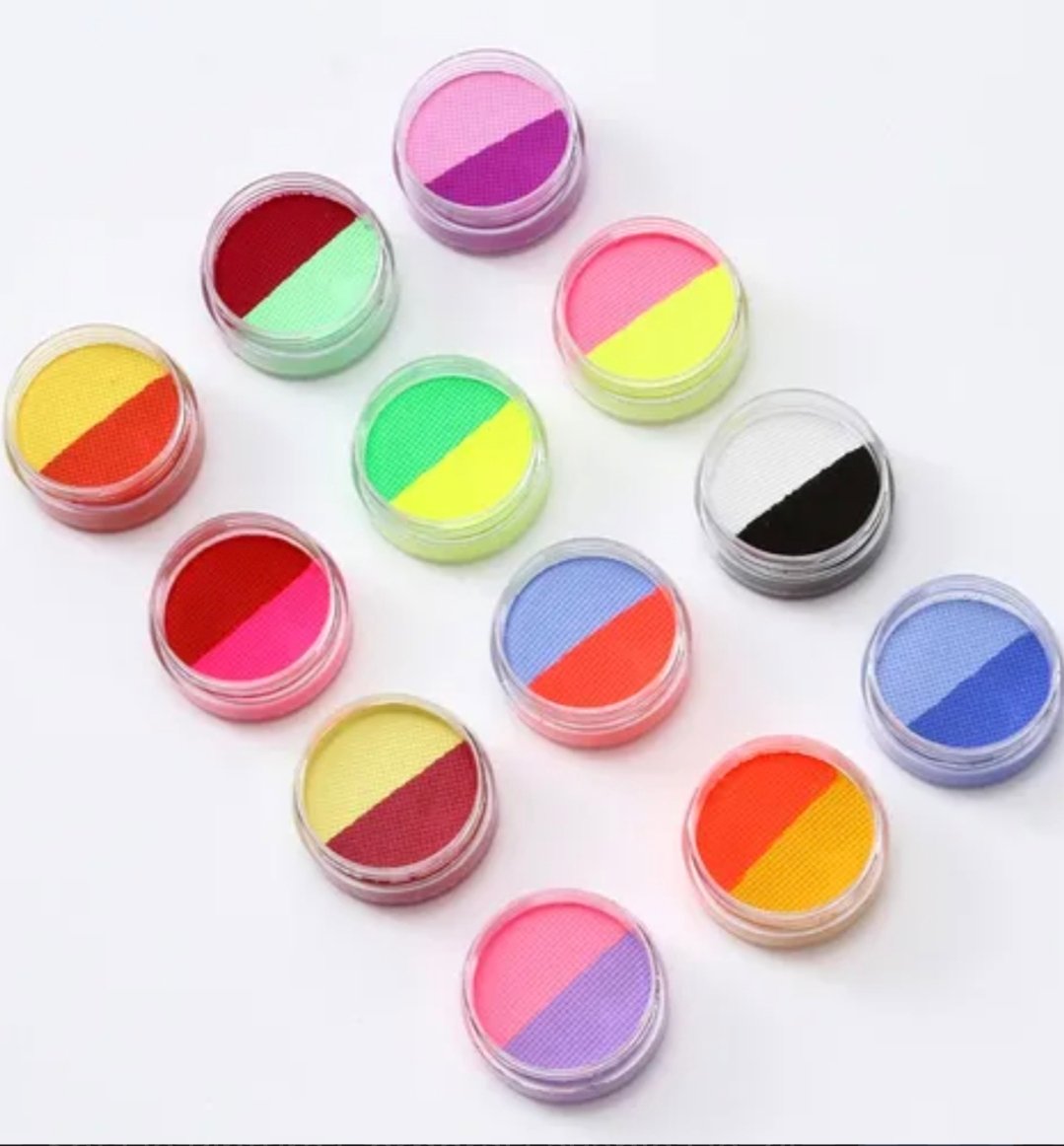 Maquillaje artístico doble chico