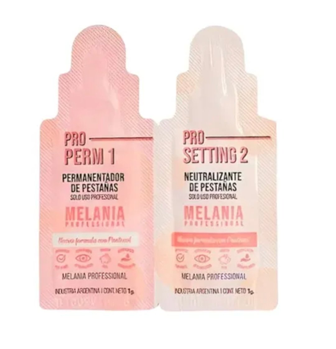 Paso 1 y 2 de lifting, permanente y laminado melania