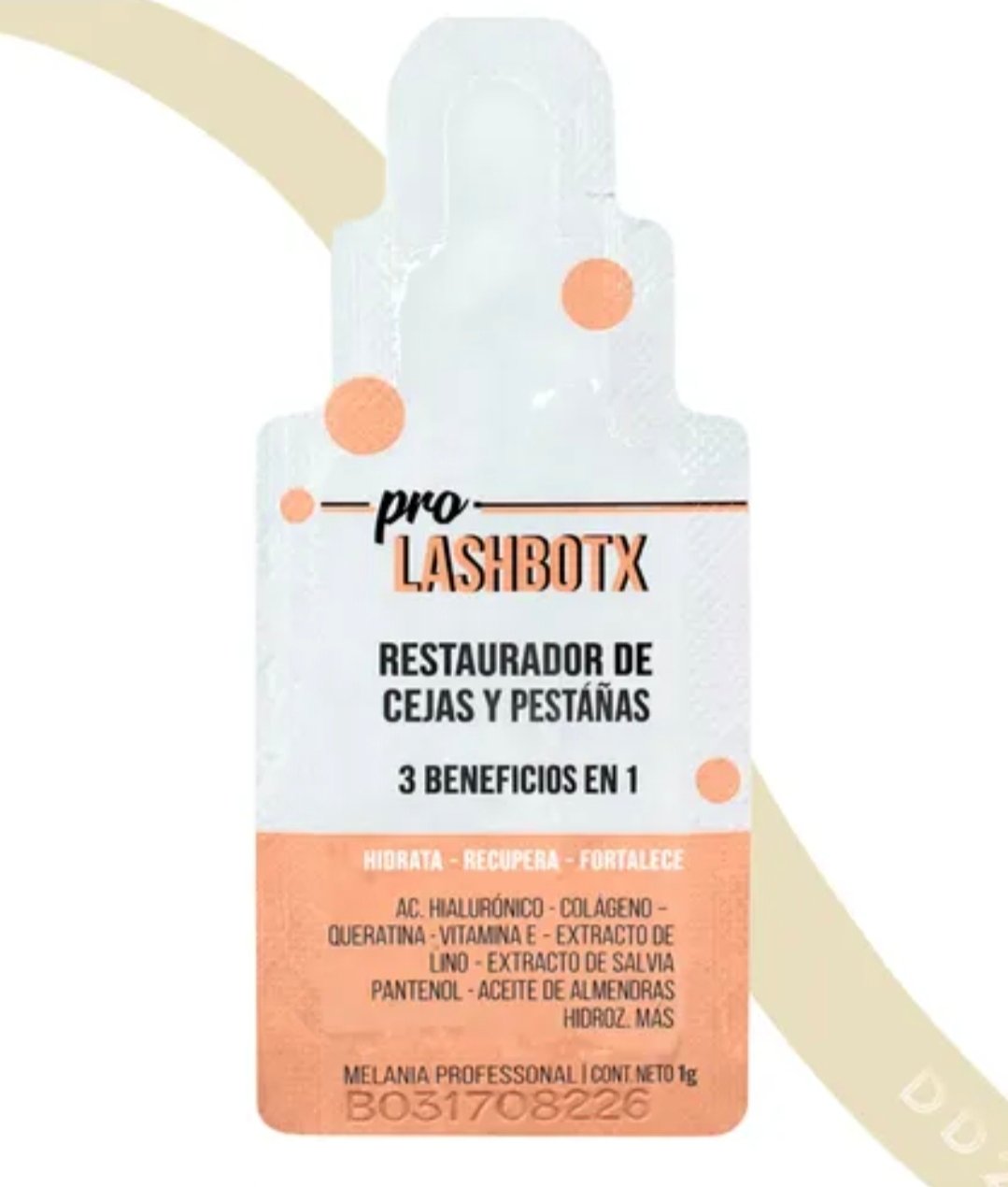 Pro lashbotox restaurador de cejas y pestañas 3 beneficios en 1