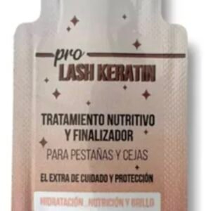 Pro lash keratina tratamiento nutritivo y finalizador para pestañas y cejas
