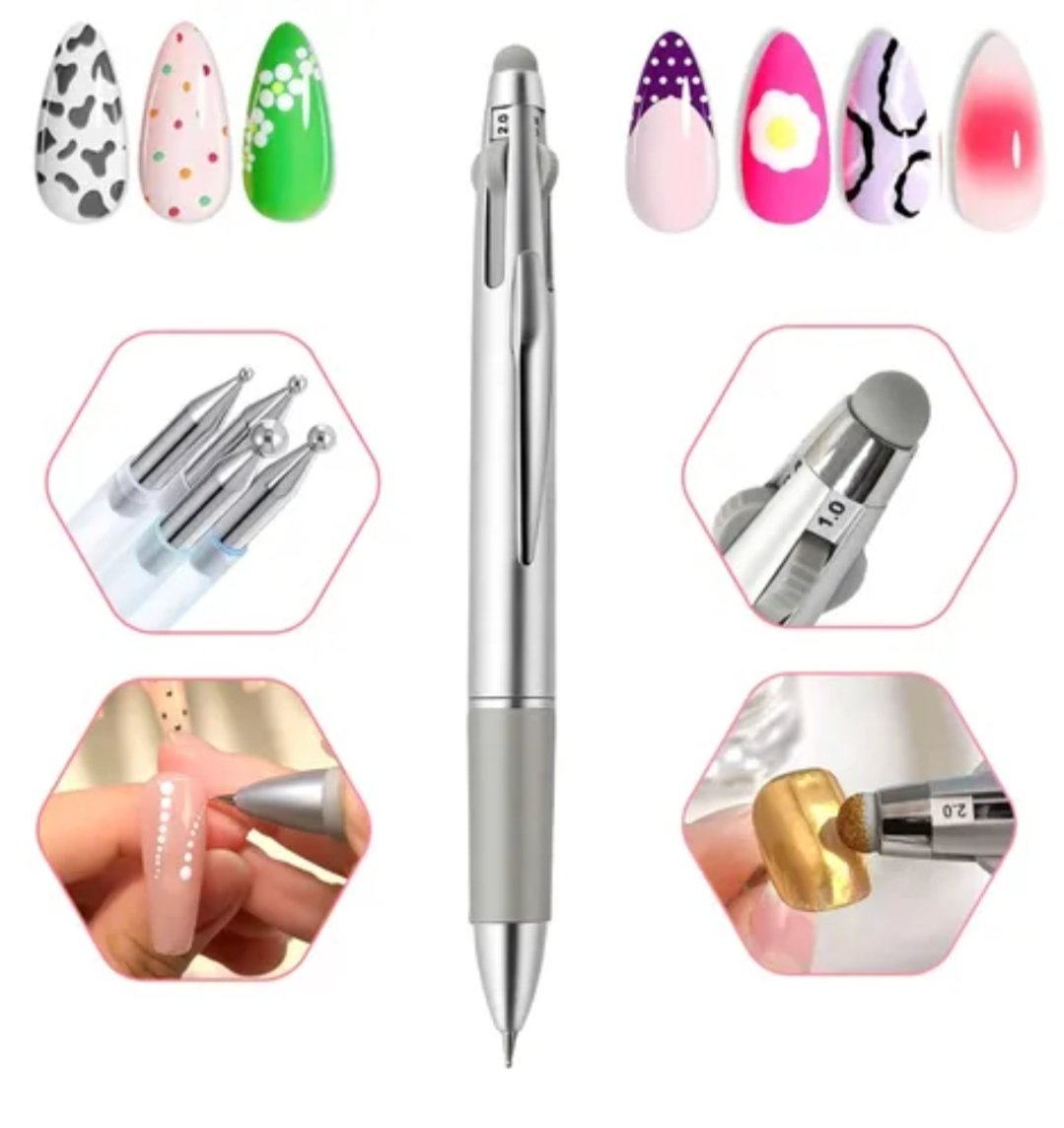 Puntero dotting con 4 punteros diferentes medidas
