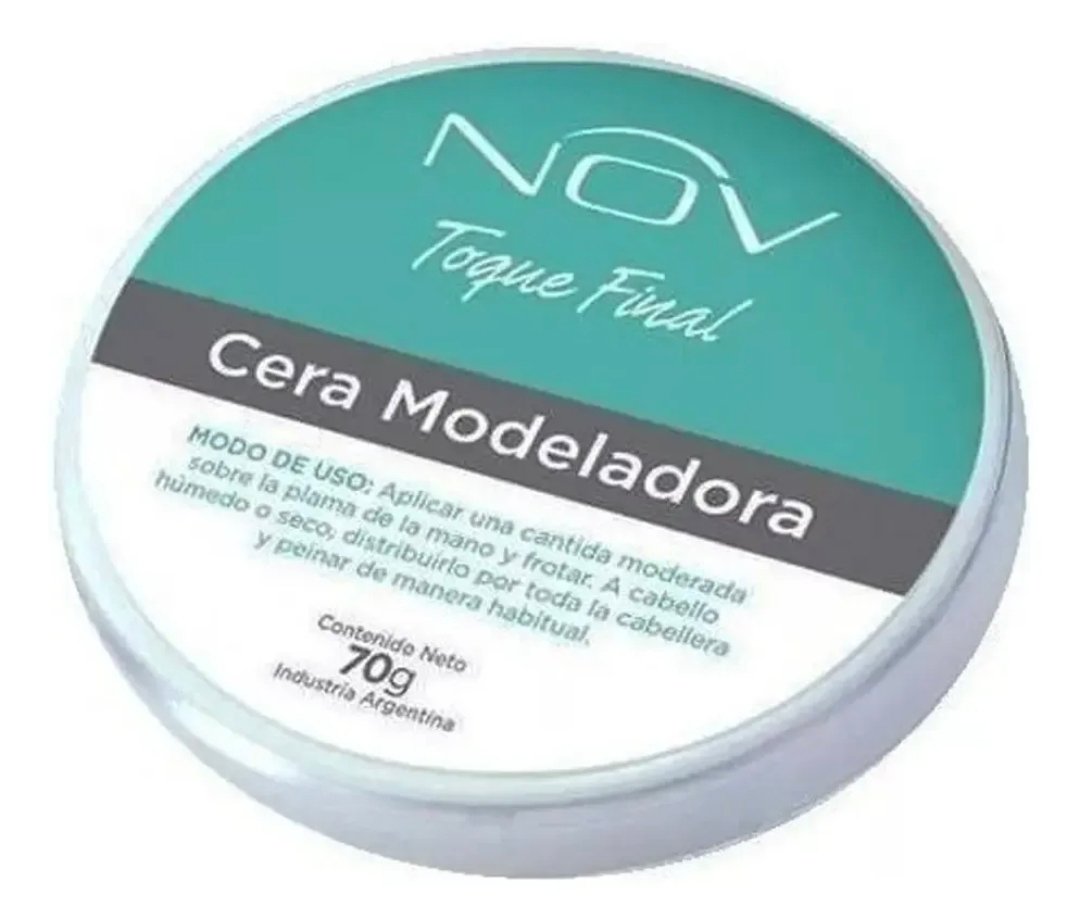 Nov Cera Capilar Fijacion Fuerte Toque Final Modeladora